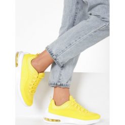 Żółte Sneakersy Calysise. Żółte sneakersy damskie Born2be. Za 149,99 zł.