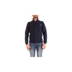 Swetry rozpinane / Kardigany Fred Perry K4521. Niebieskie swetry męskie Fred Perry, xl, bez wzorów, bez kołnierzyka, bez kaptura. Za 1199,44 zł.