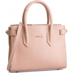 Torebka FURLA - Pin 994169 B BQM3 B30 Moonstone. Różowe torebki klasyczne damskie marki Furla, ze skóry. Za 1290,00 zł.