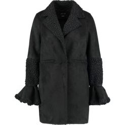 Płaszcze damskie: Lost Ink SHEARLING Krótki płaszcz black