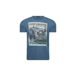 T-shirty z krótkim rękawem Pme Legend Plane Tee Navy. Niebieskie t-shirty męskie Pme Legend, m, bez wzorów, bez kołnierzyka, krótkie. Za 100,90 zł.