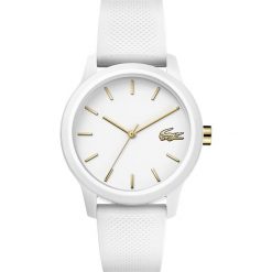 Zegarek LACOSTE - L1212 2001063 White/White. Białe zegarki damskie Lacoste. W wyprzedaży za 399,00 zł.