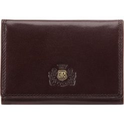 Etui na wizytówki 39-2-101-3. Pomarańczowe portfele damskie marki Wittchen, bez wzorów. Za 99,00 zł.