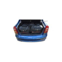 SKODA OCTAVIA SEDAN, 2004-2014 TORBY DO BAGAŻNIKA 5 SZT KJUST - 7037108. Torby podróżne KJUST, bez wzorów, z kauczuku, klasyczne. Za 1389,00 zł.