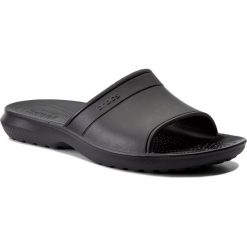 Klapki CROCS - Classic Slide 204067 Black. Czarne klapki damskie Crocs, bez wzorów, z tworzywa sztucznego, bez obcasa. Za 89,00 zł.