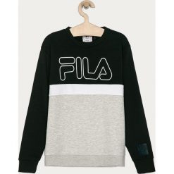 Fila - Bluza dziecięca 134-164 cm. Czerwone bluzy chłopięce Fila, z nadrukiem, z bawełny, bez rękawów, bez kaptura. Za 169,90 zł.