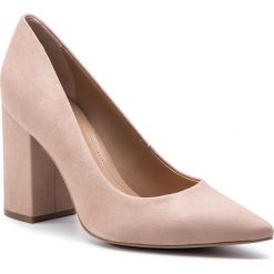 Półbuty KAZAR - Ally 38512-02-B3 Beige. Brązowe półbuty damskie Kazar, bez wzorów, ze skóry, klasyczne, na wysokim obcasie, na obcasie, bez zapięcia. Za 469,00 zł.