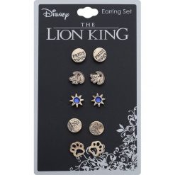 The Lion King Simba Kolczyki - Earpin złoty. Żółte kolczyki damskie marki The Lion King, złote. Za 62,90 zł.