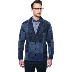 Sweter hamard kr granatowy. Niebieskie swetry męskie Recman, m, bez wzorów, bez kołnierzyka, bez kaptura. Za 339,00 zł.