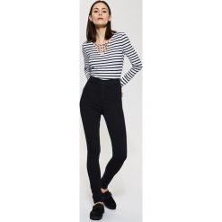 Jeansy high waist skinny - Czarny. Jeansy damskie House. Za 79,99 zł.