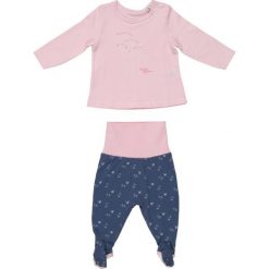 Spodnie chłopięce: Sanetta fiftyseven GESCHENKBOX QUEENLY SUMMER BABY GIRLS SET Spodnie materiałowe magnolie