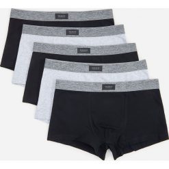 Bawełniane bokserki 5 pack - Czarny. Czarne bokserki męskie Reserved, z bawełny. Za 89,99 zł.