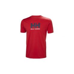 T-shirty z krótkim rękawem Helly Hansen Logo T-shirt 33979-110. Czerwone t-shirty męskie Helly Hansen, s, bez wzorów, bez kołnierzyka, krótkie. Za 99,99 zł.