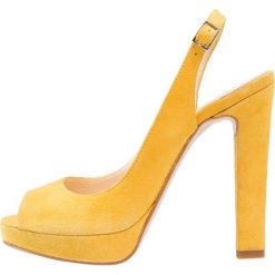 Szpilki: MAI PIÙ SENZA Szpilki Peep Toe yellow