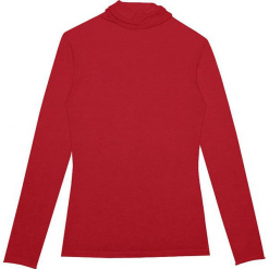 Sweter kaszmirowy w kolorze czerwonym. Czerwone swetry klasyczne damskie marki Ateliers de la Maille, z kaszmiru. W wyprzedaży za 363,95 zł.