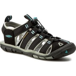 Sandały KEEN - Clearwater Cnx 1016298 Black/Radiance. Czarne klapki damskie Keen, bez wzorów, z materiału, bez obcasa. W wyprzedaży za 339,00 zł.
