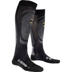 Skarpety SKI DISCOVERY. Czarne skarpetki damskie X SOCKS, bez wzorów. W wyprzedaży za 60,00 zł.