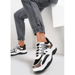 Czarno-Białe Sneakersy Bubblebirdok. Czarne sneakersy damskie Renee. Za 99,99 zł.