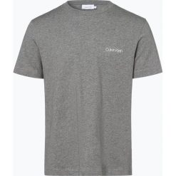 Calvin Klein - T-shirt męski, szary. Szare t-shirty męskie Calvin Klein, xxl, z napisami, bez kołnierzyka. Za 139,95 zł.