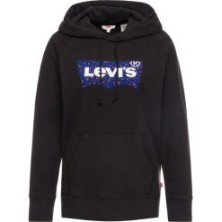 Bluza Levi's Graphic Sport Hoodie Meteorite 35946-0144. Czarne bluzy sportowe damskie Levi's®, s, bez wzorów, z bawełny, bez rękawów, bez kaptura. W wyprzedaży za 219,00 zł.