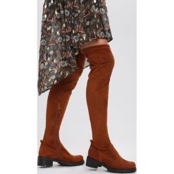 Camelowe Kozaki Decatur. Brązowe kozaki damskie Renee, z futra, eleganckie, na zamek. Za 169,99 zł.