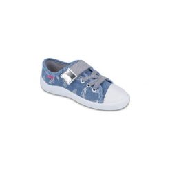 Niebieskie Tekstylne Buty Dla dzieci Befado rozmiar 31. Niebieskie buciki niemowlęce chłopięce Befado, z bawełny. Za 70,90 zł.