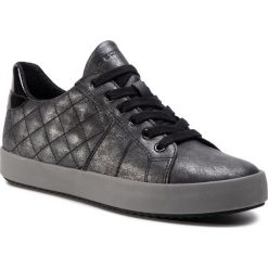 Sneakersy GEOX - D Blommie A D046HA 000PV C9999 Black. Szare półbuty damskie Geox, ze skóry ekologicznej. Za 349,00 zł.