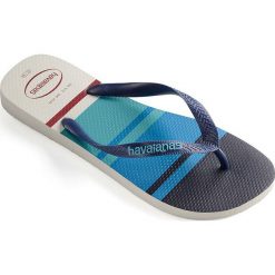 Havaianas - Japonki. Białe japonki męskie marki Havaianas, z gumy. W wyprzedaży za 59,90 zł.