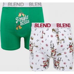 Blend - Bokserki (2-pack) + skarpety (2-pack). Skarpetki męskie Blend, bez wzorów, z elastanu. W wyprzedaży za 139,90 zł.
