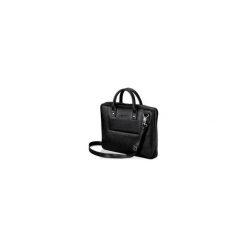 Skórzana Czarna Męska Torba Na Laptopa Solier Belfast. Czarne torby męskie skórzane StylowaTorba, bez wzorów, ze skóry, eleganckie. Za 460,95 zł.