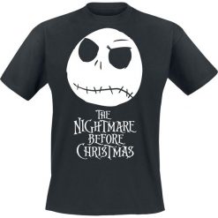 T-shirty męskie: Miasteczko Halloween Jack Head T-Shirt czarny