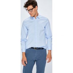 Selected - Koszula. Niebieskie koszule męskie Selected, xxl, bez wzorów, z elastanu, klasyczne, z klasycznym kołnierzykiem, z długim rękawem. W wyprzedaży za 139,90 zł.
