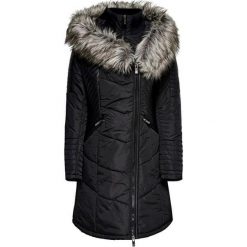 ONLY Damski płaszcz ONLLINETTE FUR HOOD NYLON COAT OTW Black (rozmiar XS). Czarne kurtki damskie ONLY, xs, bez wzorów, z nylonu, bez kaptura. W wyprzedaży za 291,00 zł.