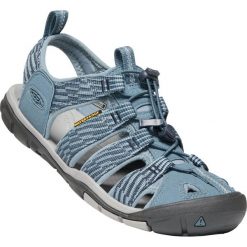 KEEN Clearwater Cnx W Blue Mirage/Citadel US 7,5 EUR 38. Niebieskie sandały damskie Keen, bez wzorów, sportowe, na wysokim obcasie, bez zapięcia, żeglarskie. W wyprzedaży za 379,00 zł.