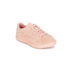 Buty Dziecko Le Coq Sportif CHARLINE INF NUBUCK. Różowe trampki dziewczęce le coq sportif, bez wzorów, z nubiku, bez zapięcia. Za 175,20 zł.