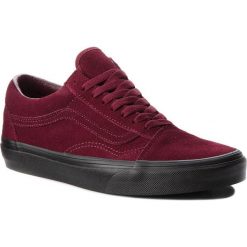 Tenisówki VANS - Old Skool VN0A38G1UA4 (Black Outsole) Port Roya. Czerwone półbuty męskie skórzane Vans, na co dzień, bez wzorów, klasyczne, bez zapięcia. W wyprzedaży za 249,00 zł.