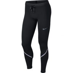 Legginsy Nike Tech Power-Mobility Tight M Czarne. Czarne spodnie męskie Nike, do pracy, s, bez wzorów, biznesowe. Za 179,99 zł.