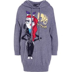 Odzież damska: Love Moschino Sweter grey