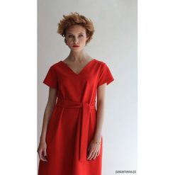 Sukienki balowe: Sukienka SIMPLICITY RED SHORT TRUE COLOR BY ANN