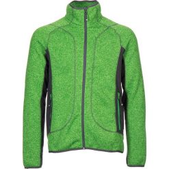 Bluzy męskie: Bluza polarowa "Stue" w kolorze zielonym