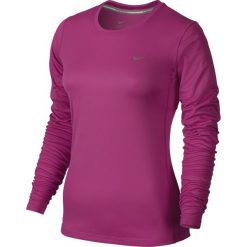 Koszulka do biegania damska NIKE MILER LONGSLEEVE / 686904-617 - NIKE MILER LONGSLEEVE. Czerwone t-shirty damskie Nike, z długim rękawem. Za 79,00 zł.