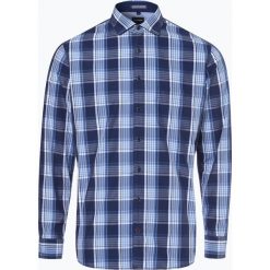 OLYMP Casual modern fit - Koszula męska, niebieski. Niebieskie koszule męskie na spinki OLYMP Casual modern fit, l, z materiału, z dekoltem karo. Za 249,95 zł.