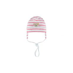 Czapeczki niemowlęce: Steiff Girls Czapka hot pink