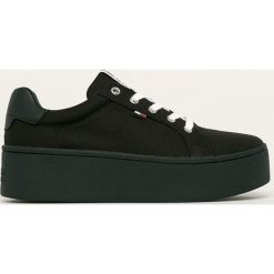 Tommy Jeans - Buty. Czarne buty sportowe damskie Tommy Jeans, z jeansu. Za 359,90 zł.