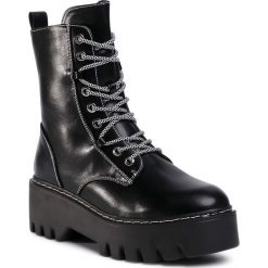 Kozaki DEEZEE - WS5162-02 Black. Czarne kozaki damskie DeeZee, ze skóry ekologicznej, bez obcasa, na obcasie, bez zapięcia. Za 159,99 zł.