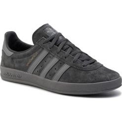 Buty adidas - Broomfield EE5712 Gresix/Grethr/Goldmt. Szare półbuty męskie Adidas, na co dzień, bez wzorów, z zamszu, bez zapięcia. Za 399,00 zł.