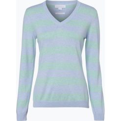 Swetry klasyczne damskie: brookshire – Sweter damski, niebieski