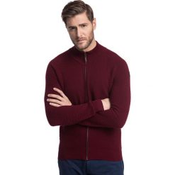 Sweter COSTANTINO SWTR000281. Czerwone swetry męskie Giacomo Conti, na jesień, m, bez wzorów, z bawełny, eleganckie, bez kołnierzyka, bez kaptura. Za 249,00 zł.