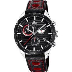 Lotus Chrono L18531/3. Czarne zegarki męskie Lotus. W wyprzedaży za 457,00 zł.