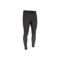 Legginsy UV surfing 100 męskie. Czarne buty sportowe męskie OLAIAN, z elastanu, bez zapięcia, na fitness i siłownię. Za 59,99 zł.